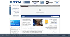 Desktop Screenshot of gstm.pl